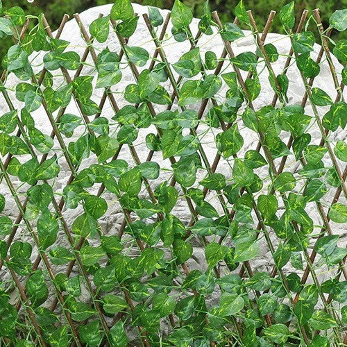 Clôture Extensible Feuillage Artificiel