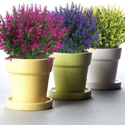 Fleurs Artificielles Plastique DIY Élégantes