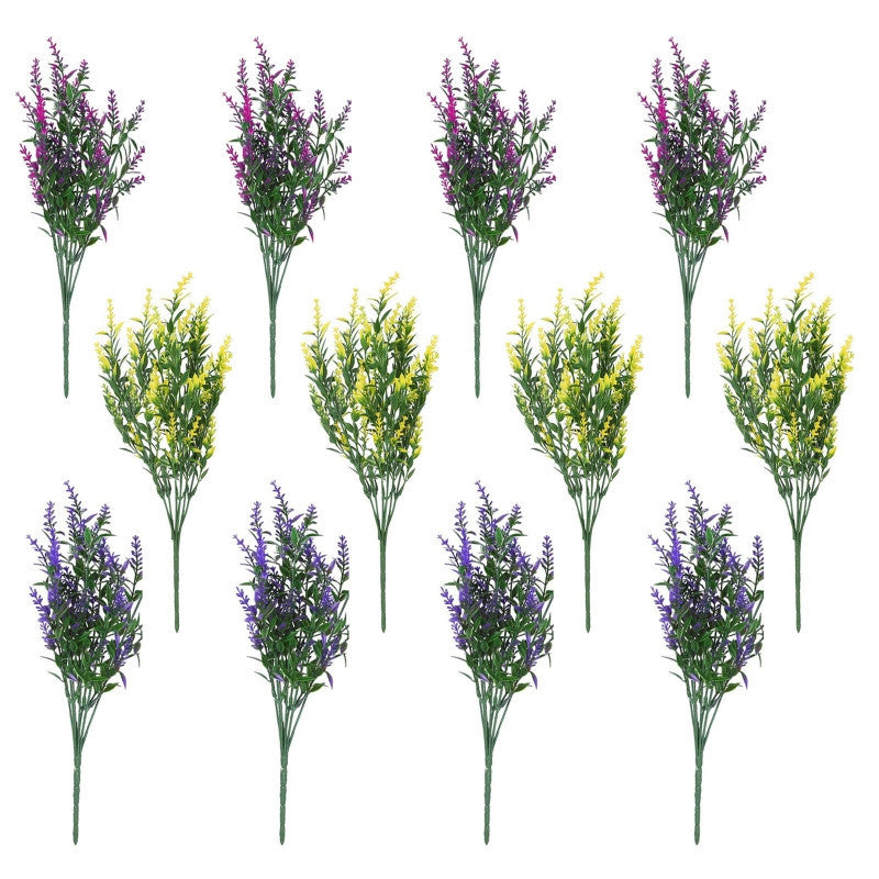 Fleurs Artificielles Plastique DIY Élégantes