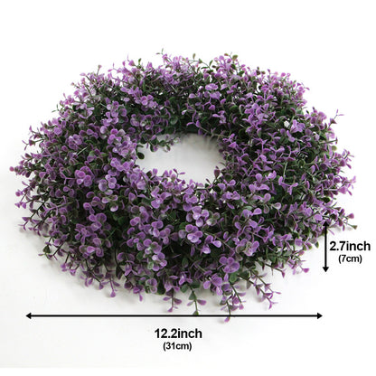 Couronne Artificielle Feuilles Zamioculcas Décorative