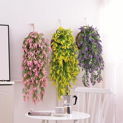 Vignes de fleurs artificielles suspendues