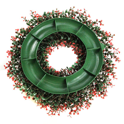 Couronne Artificielle Feuilles Zamioculcas Décorative